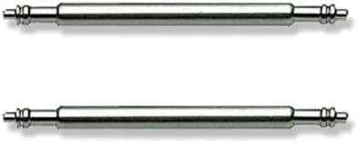 2 Stainless Steel 16mm Spring Bar Watch Band Pins for Attaching Band to Watch
