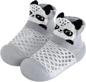 6t Shoe Girl Infant Boys Girls Animal Prints Cartoon Shoes Toddler Breathable Mesh The Floor Non Slip Mes Shoes Size