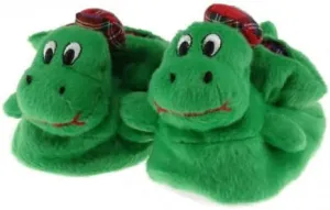 Baby Booties Nessie Socks Unisex Newborn Baby Cotton Scotland Booties Non-Slip Sole Cozy Shoes for Boys Girls