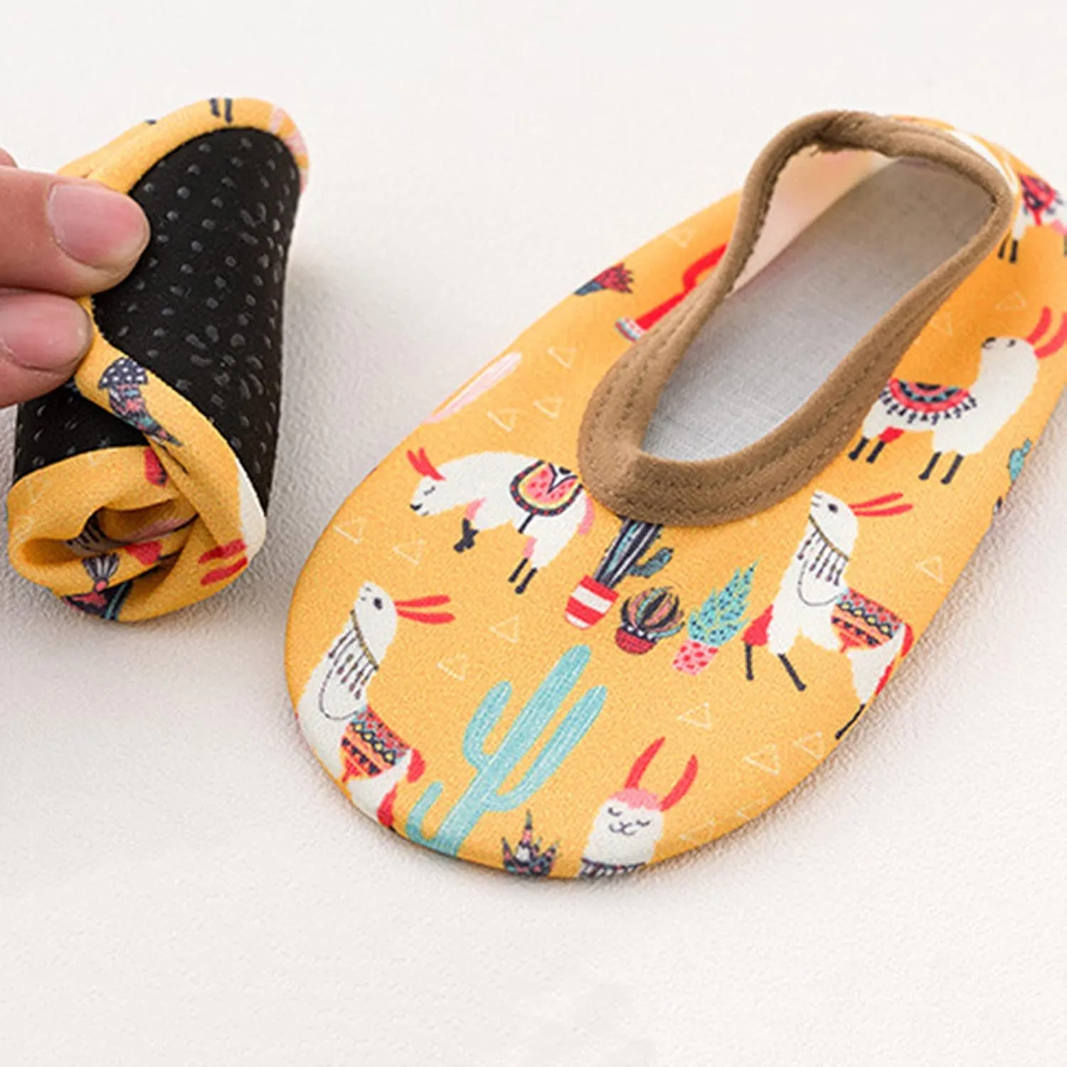 Baby Boys Girls Swim Water Shoes Non-Slip Barefoot Socks for Toddler Kids Beach Pool Outdoor Sports Walking Shoes