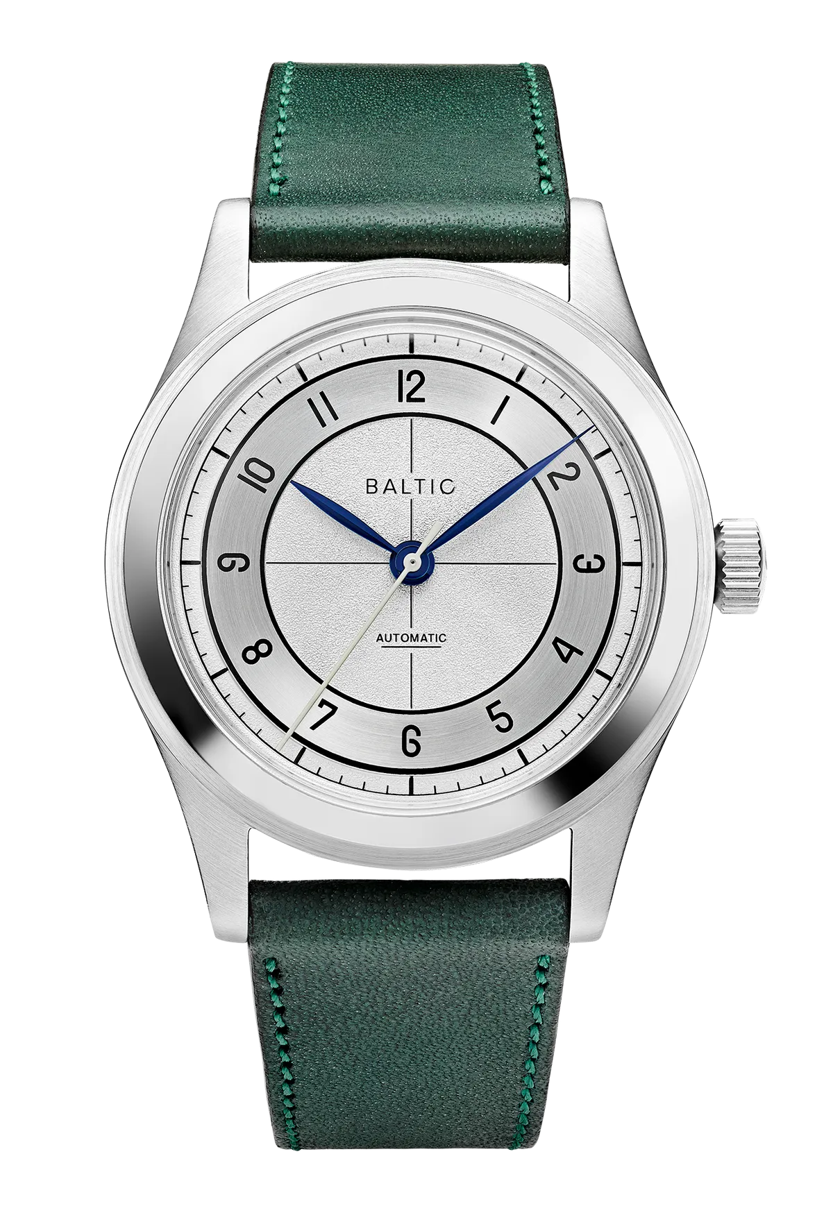 BALTIC HMS 002 SILVER (GREEN STRAP)