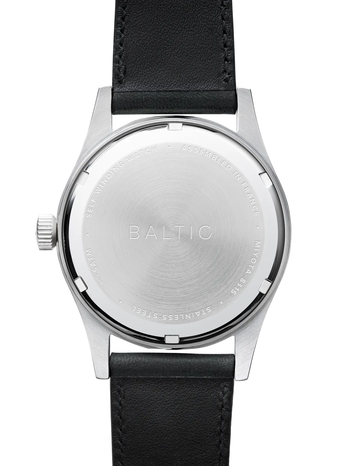 BALTIC HMS 002 SILVER (GREEN STRAP)