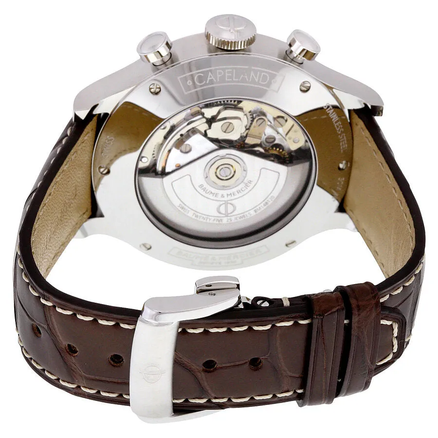 Baume and Mercier Capeland Black Dial Men's Watch 10067 A10067
