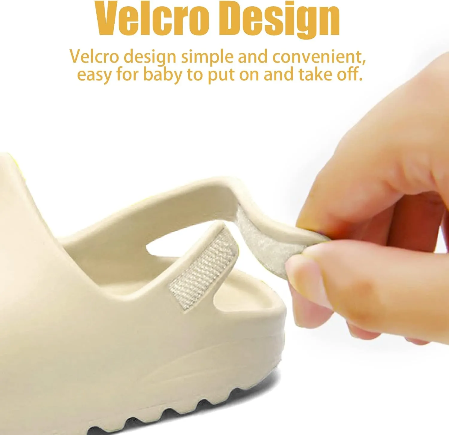 bolukets Toddler Little Kids Slides Sandals, Summer Slip On Lightweight Slippers for Boys and Girls, Beach Pool Anti-Slip Water Shoes Indoor Outdoor Sandals