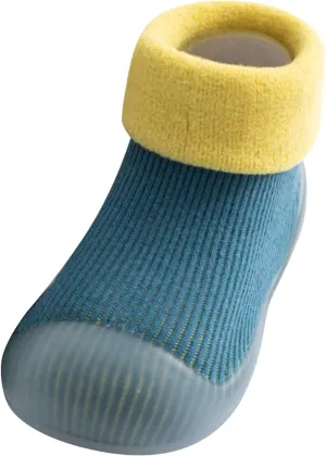 Boys Slippers Small Girls Socks Slipper Soft Baby Boys Rubber Shoes Sole Solid Toddler Kids Kid Slides Size 2