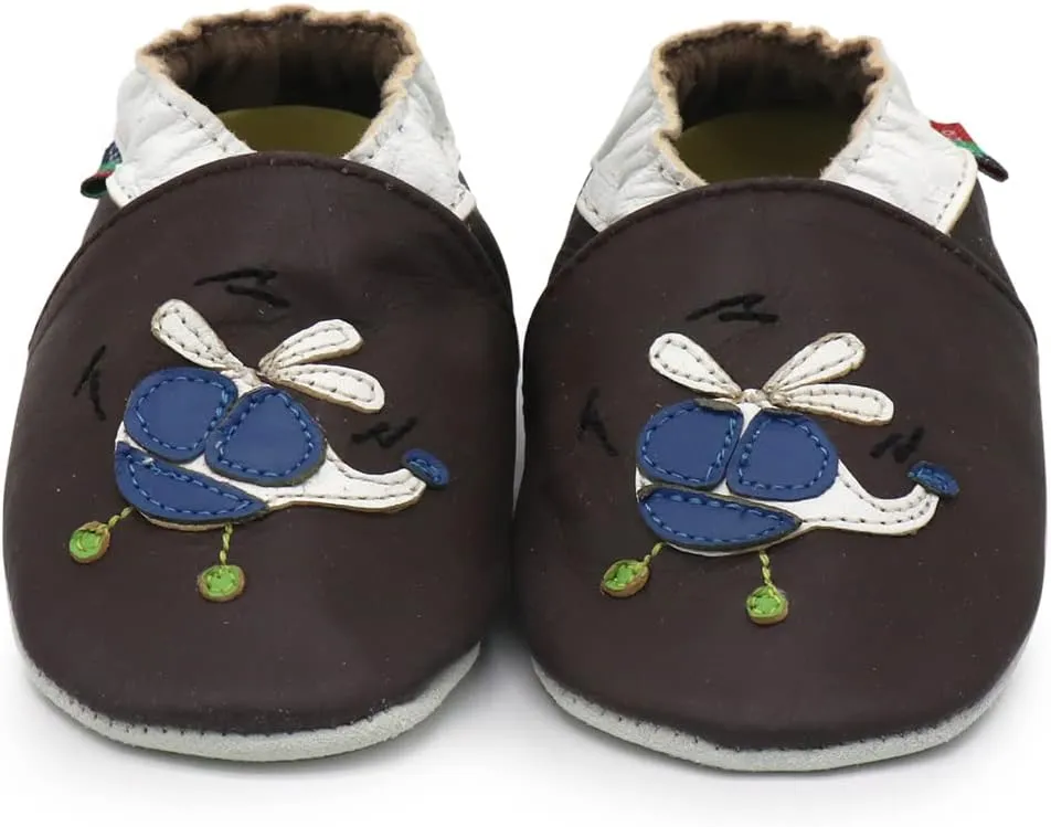 Carozoo 18 Designs Soft Sole Leather shoes baby socks Slippers indoor Prewalkers up to 4 Yrs
