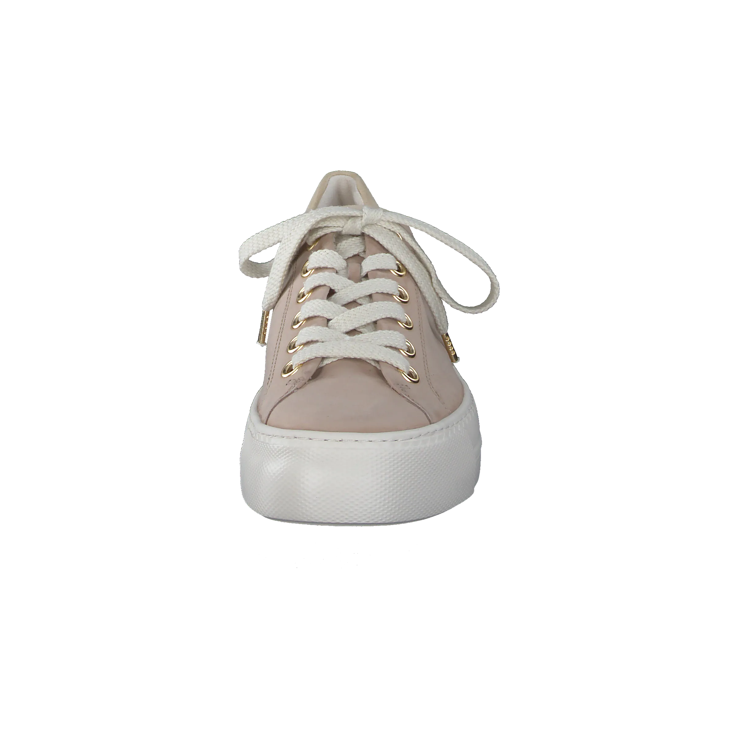 Chunky Sole Suede Trainer - Sand