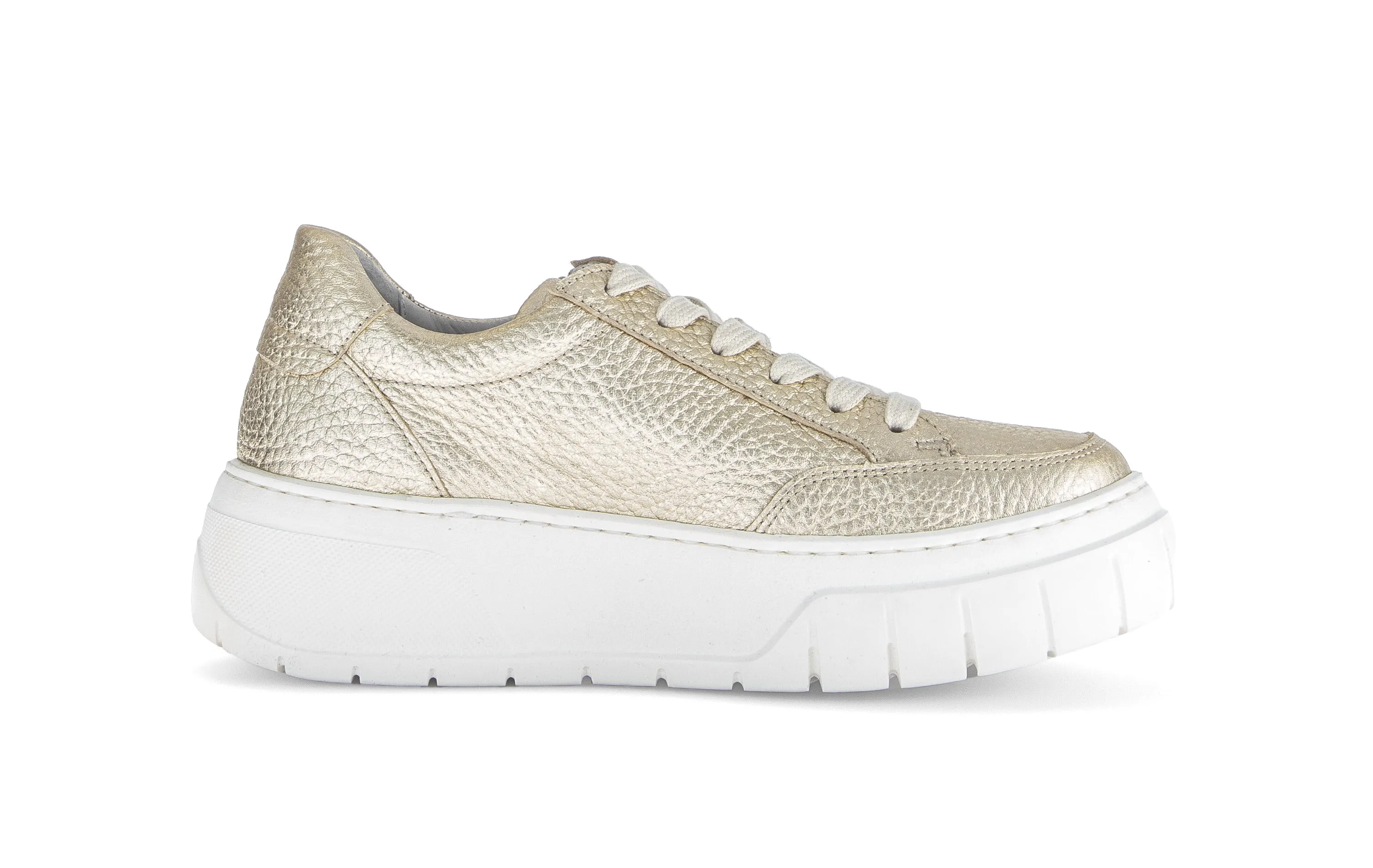 Chunky Sole Trainer - Light Gold