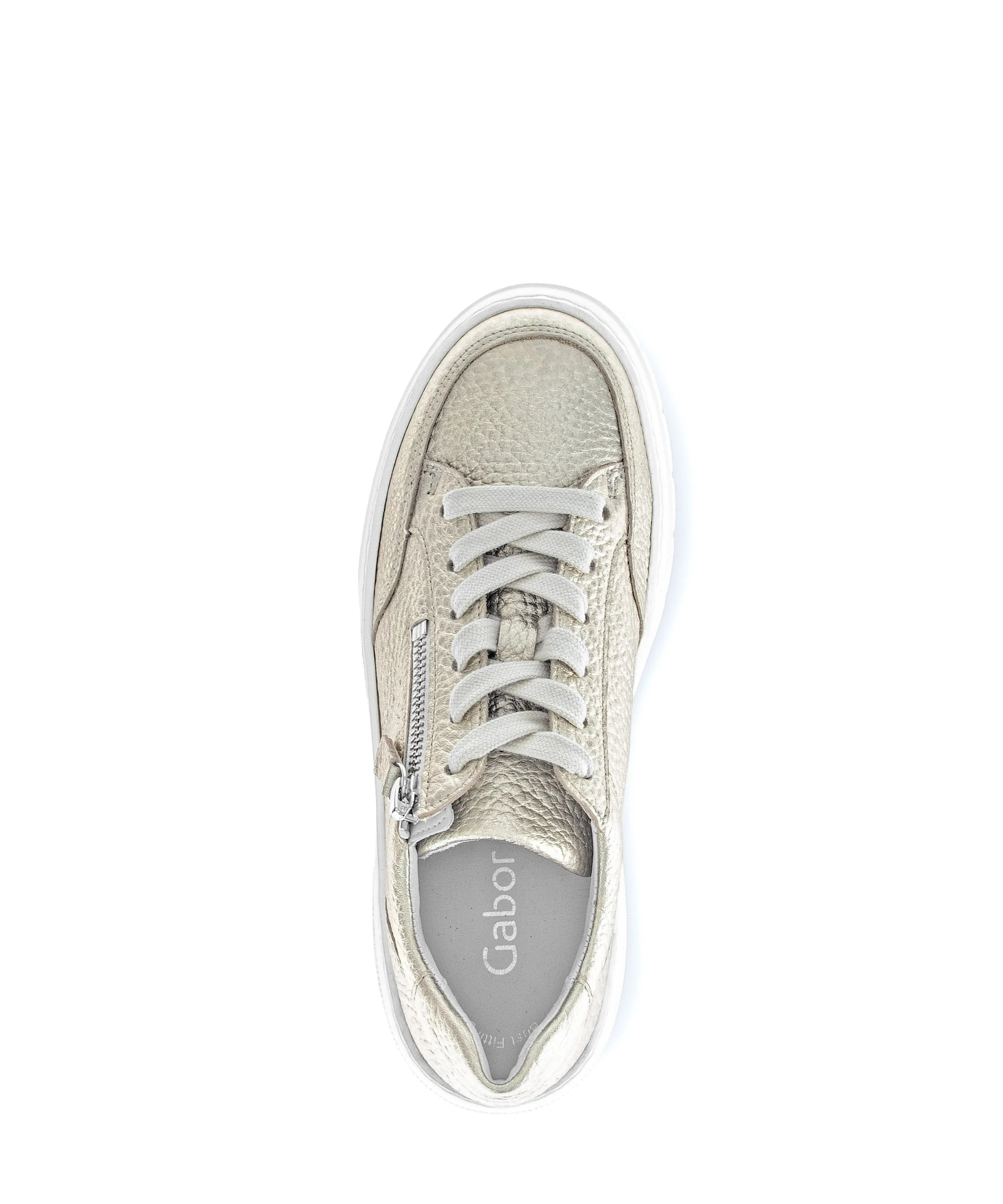Chunky Sole Trainer - Light Gold