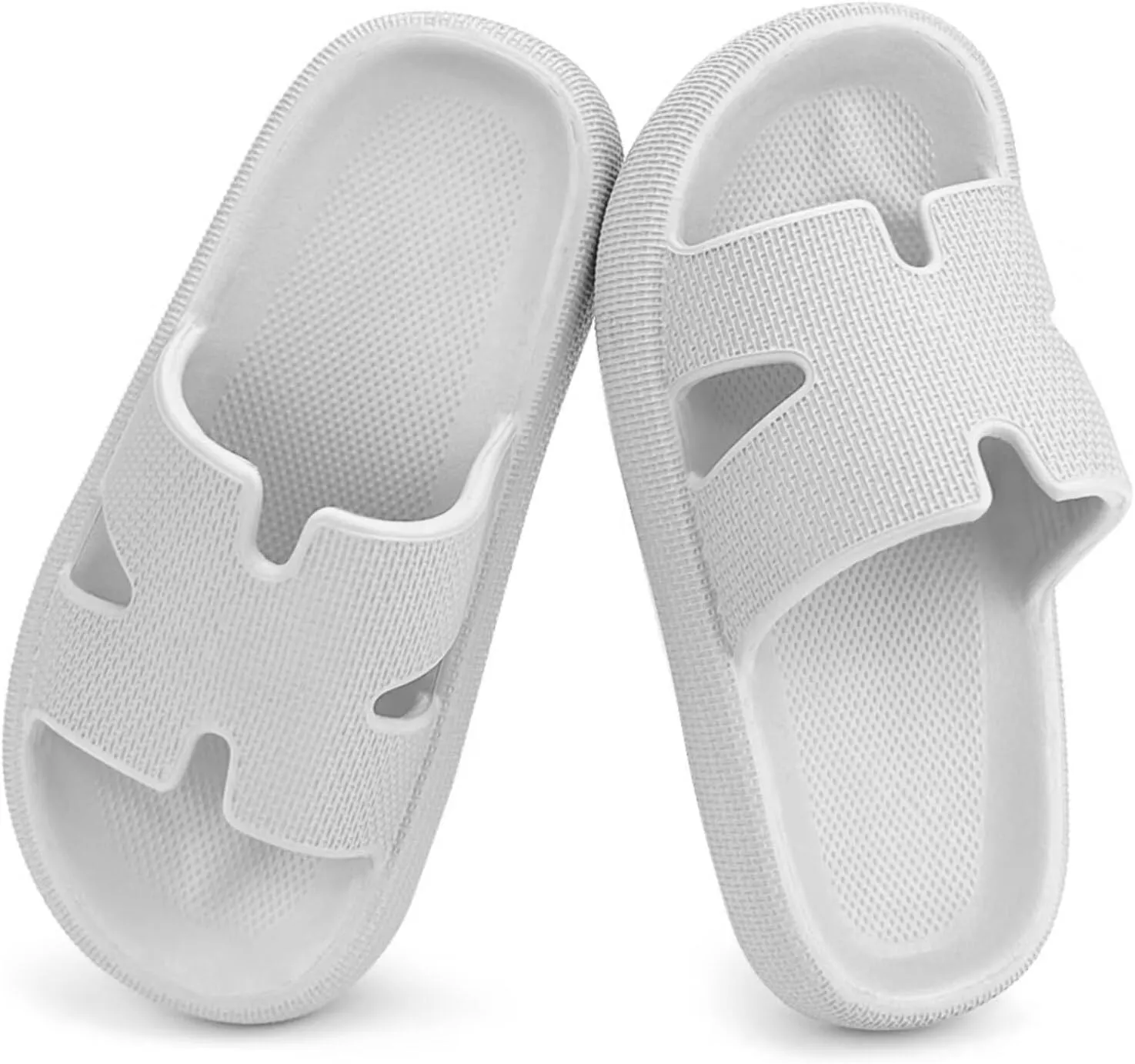 Cubufly Cloud Slides for KidsBoys Girls Shower Slippers Slip on SandalsNon-Slip Open Toe Pillow Slippers SandalsQuick Drying Summer Beach Pool Shoes
