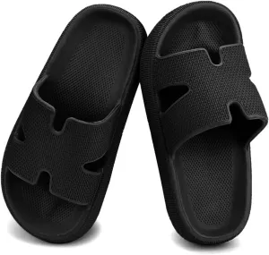 Cubufly Cloud Slides for KidsBoys Girls Shower Slippers Slip on SandalsNon-Slip Open Toe Pillow Slippers SandalsQuick Drying Summer Beach Pool Shoes