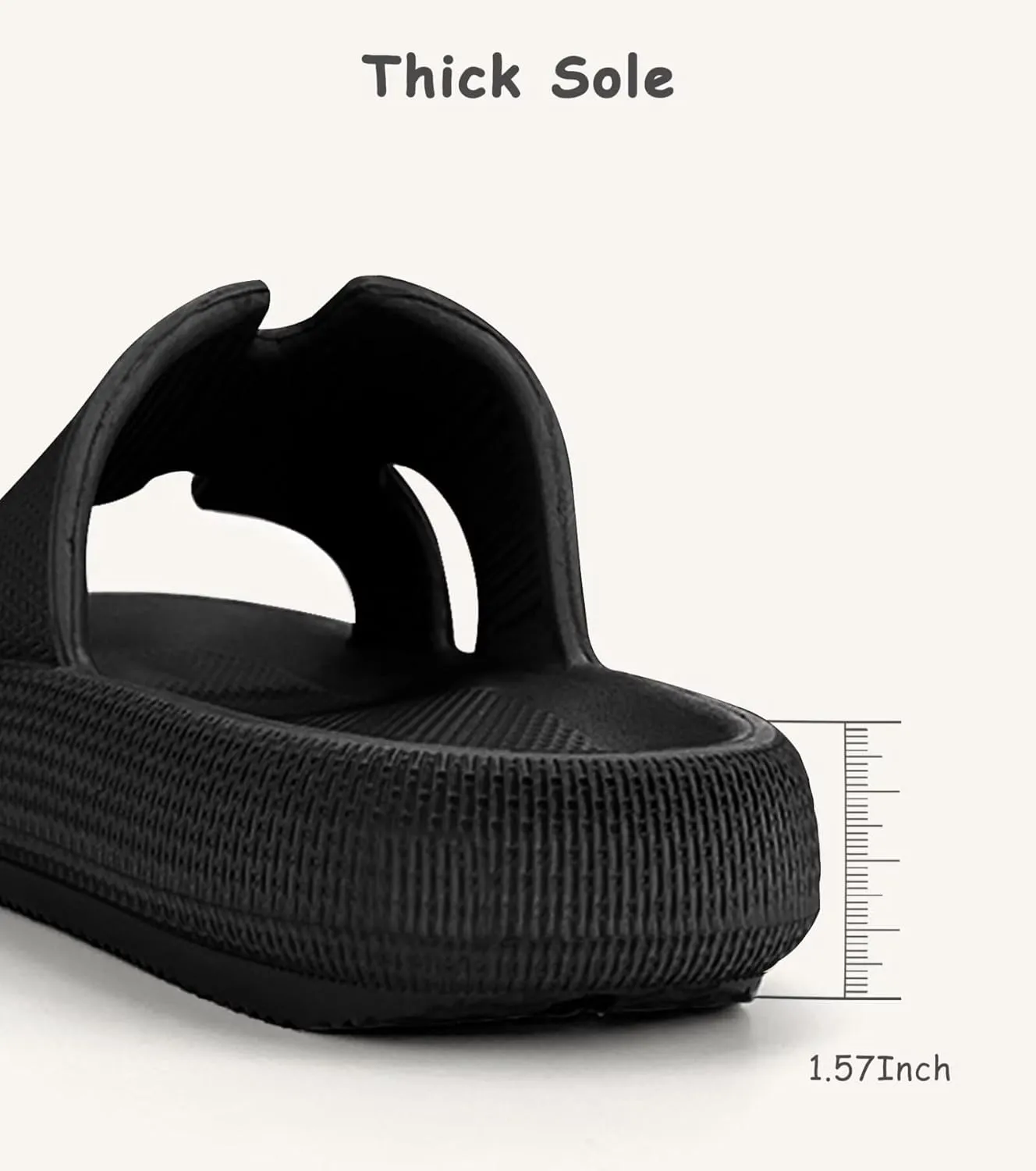 Cubufly Cloud Slides for KidsBoys Girls Shower Slippers Slip on SandalsNon-Slip Open Toe Pillow Slippers SandalsQuick Drying Summer Beach Pool Shoes