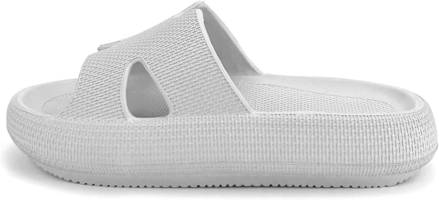 Cubufly Cloud Slides for KidsBoys Girls Shower Slippers Slip on SandalsNon-Slip Open Toe Pillow Slippers SandalsQuick Drying Summer Beach Pool Shoes