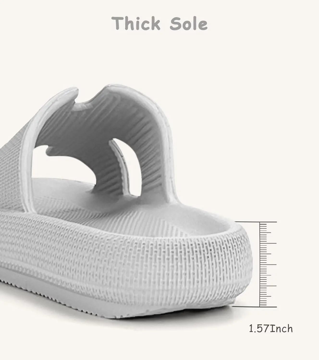 Cubufly Cloud Slides for KidsBoys Girls Shower Slippers Slip on SandalsNon-Slip Open Toe Pillow Slippers SandalsQuick Drying Summer Beach Pool Shoes