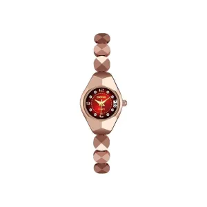 Dainty Waterproof Diamond Watch with Small Dial and Slim Band