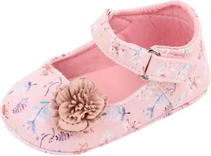 EnJoCho Cute Sole Non-Slip Flat Rubber Walking Soft Boys Baby Summer Girls Shoes Sandals Baby Lightwight Shoes (Pink, 0-6 Months)