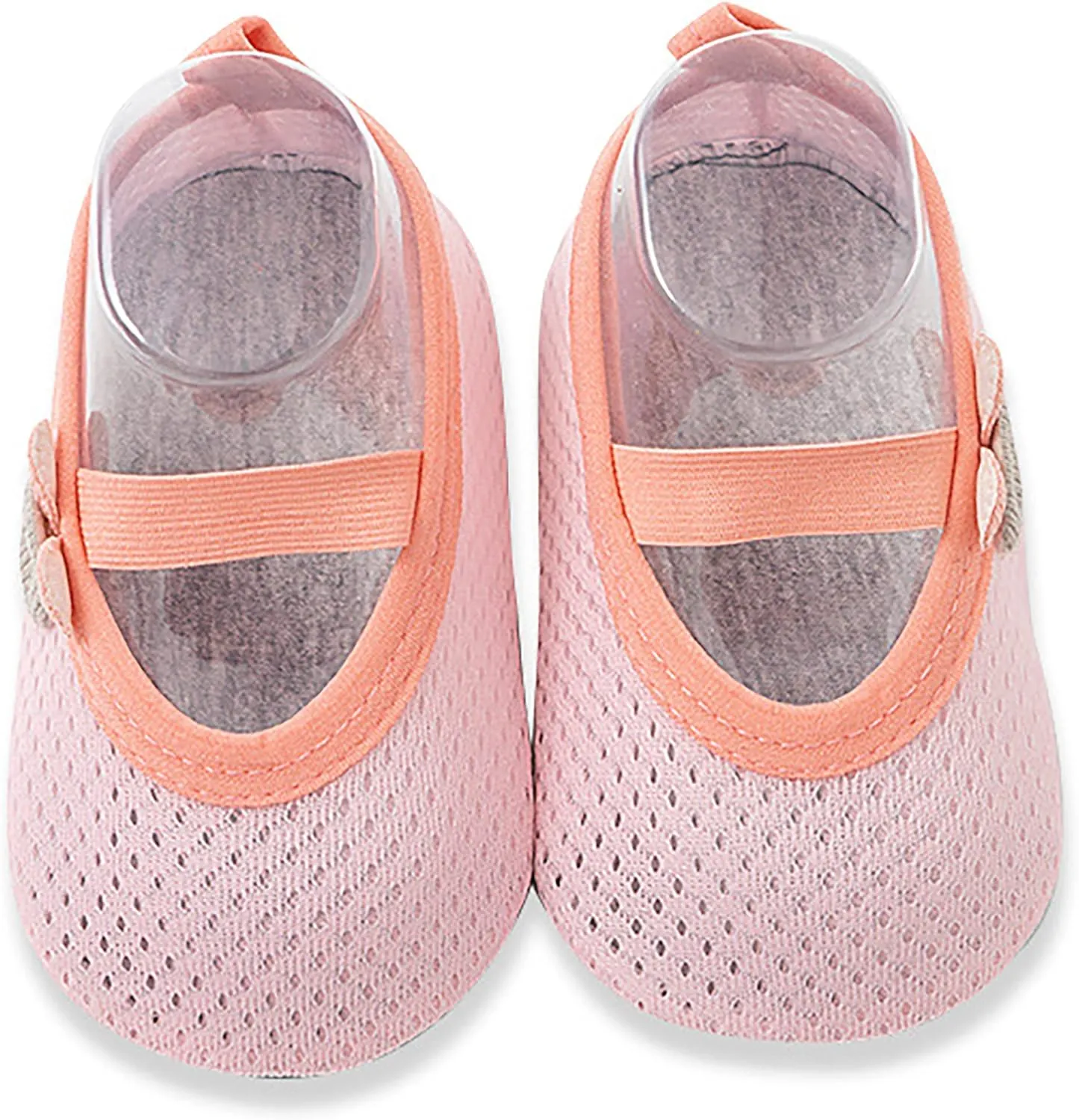 FGSS First-Walking Slippers for Toddler, Lightweight Non-Skid Sole Indoor Sock Shoes Soft Crib Moccasins for Baby Boys Girls Infant