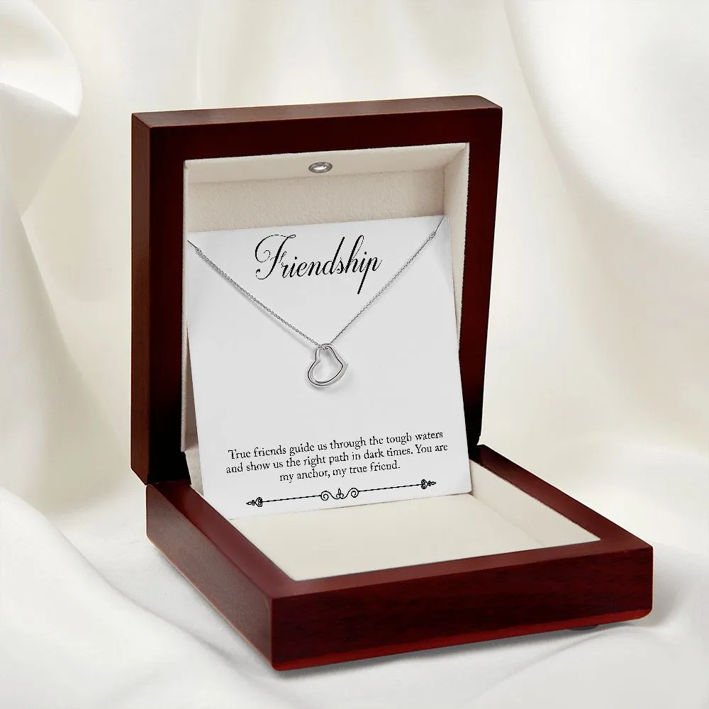 Friendship Necklace Gift for Friend Best Friend Gifts Birthday Christmas Friendaversary