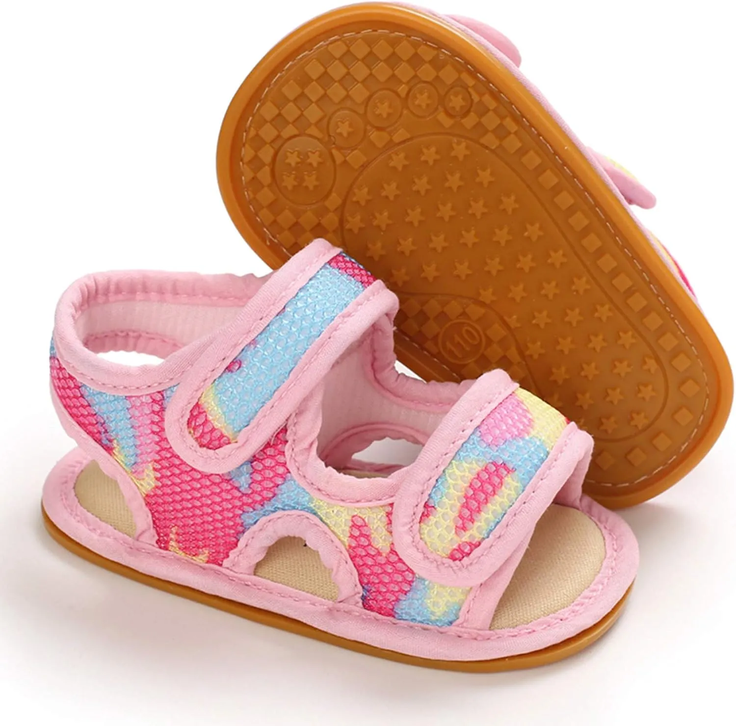 Girls Boys Baby Flat Rubber Walking Sole Prewalker Sandals Soft Non-Slip Baby Shoes Toddler Boys Dress Shoes