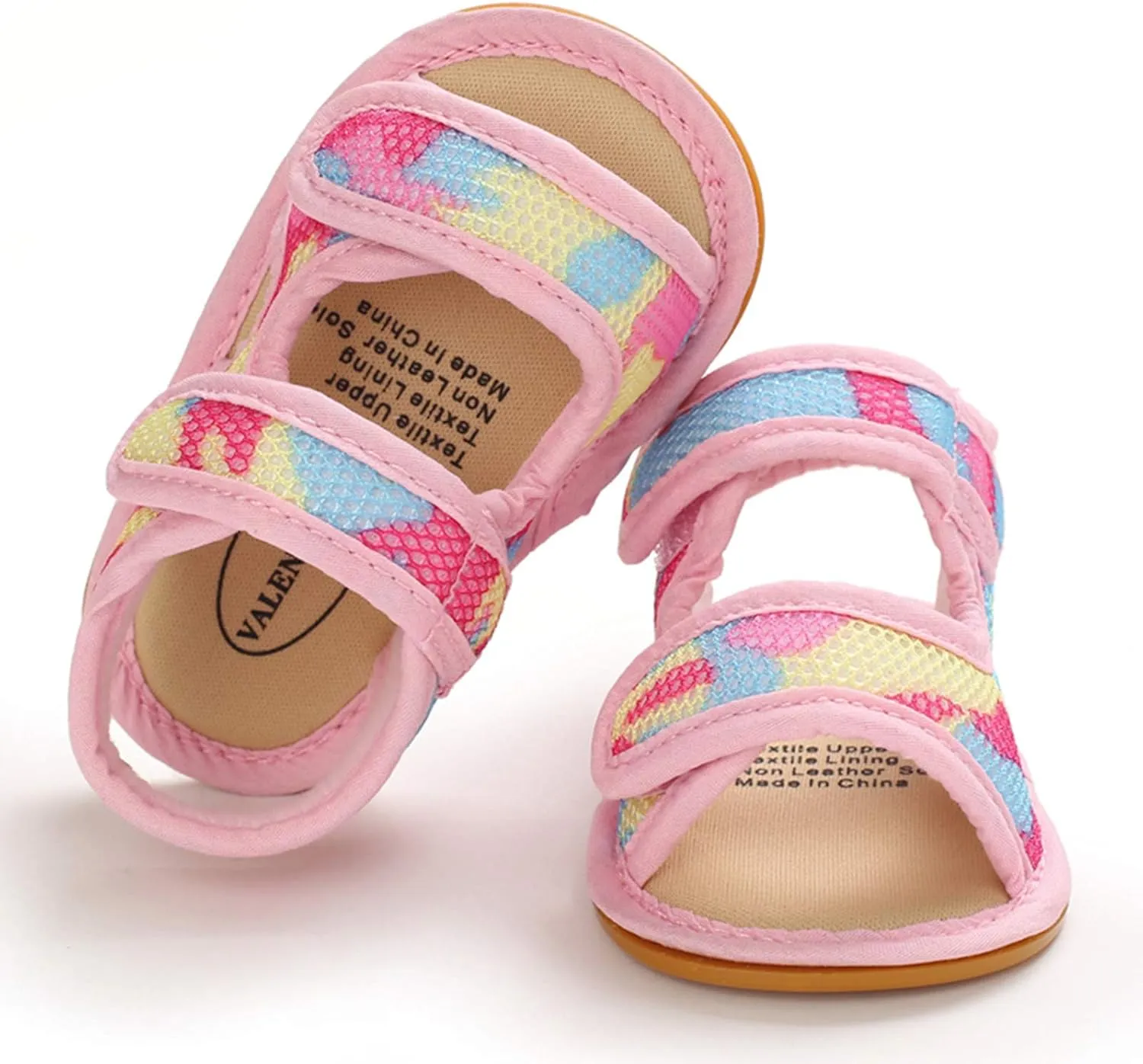 Girls Boys Baby Flat Rubber Walking Sole Prewalker Sandals Soft Non-Slip Baby Shoes Toddler Boys Dress Shoes
