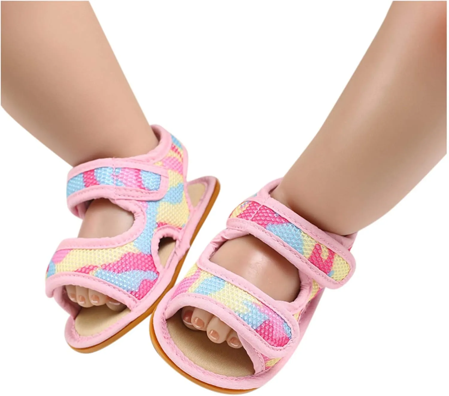 Girls Boys Baby Flat Rubber Walking Sole Prewalker Sandals Soft Non-Slip Baby Shoes Toddler Boys Dress Shoes
