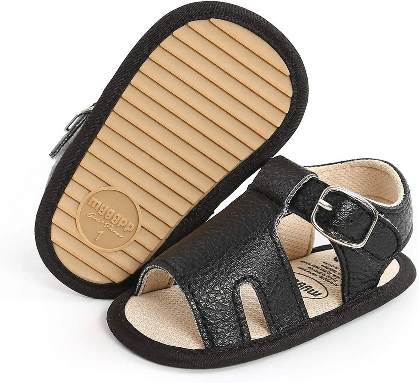 Girls Flat Baby Shoes Sole Boys Prewalker Sandals Soft Walking Rubber Non-Slip Baby Shoes Water Sandals for Girls
