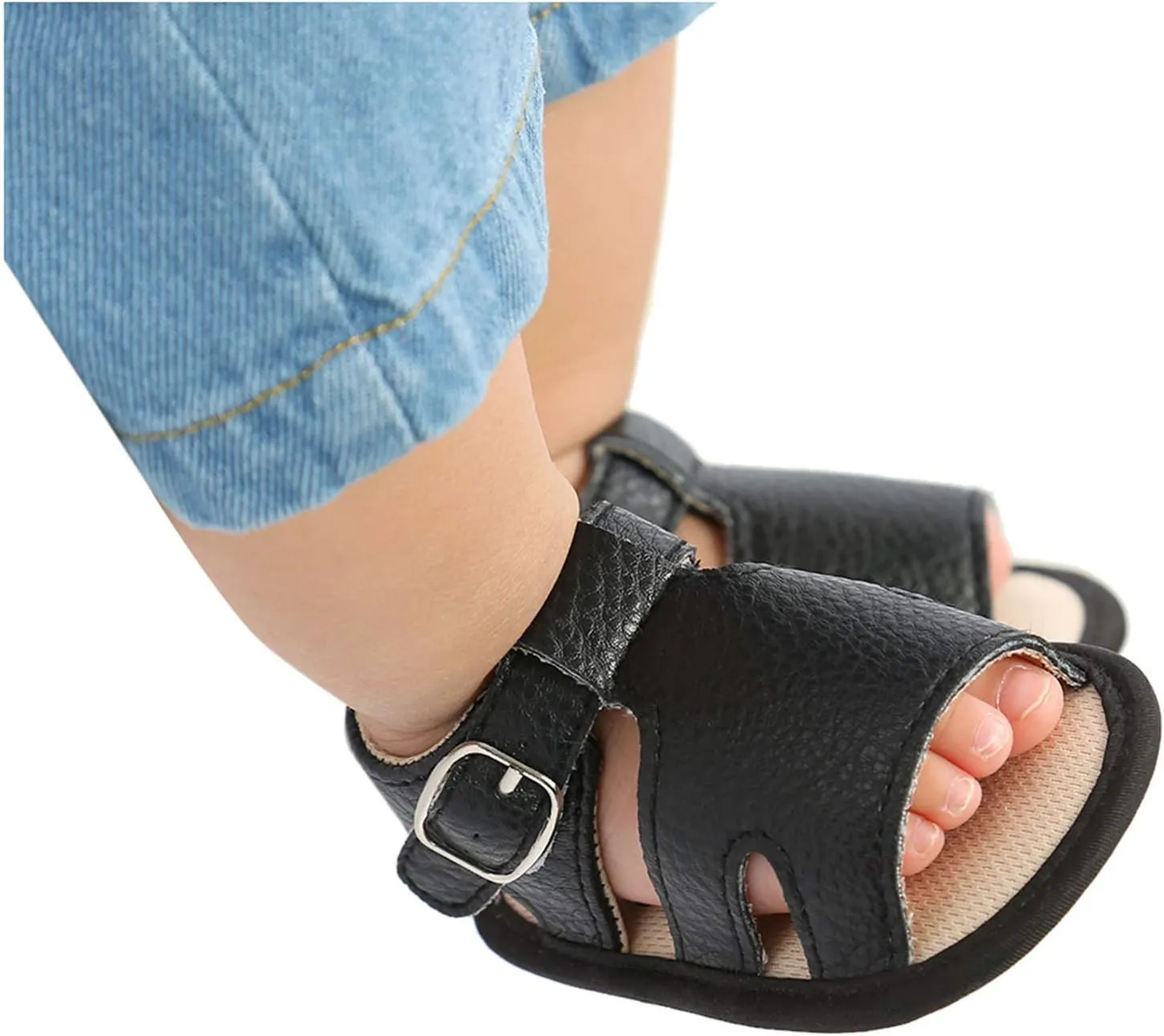 Girls Flat Baby Shoes Sole Boys Prewalker Sandals Soft Walking Rubber Non-Slip Baby Shoes Water Sandals for Girls