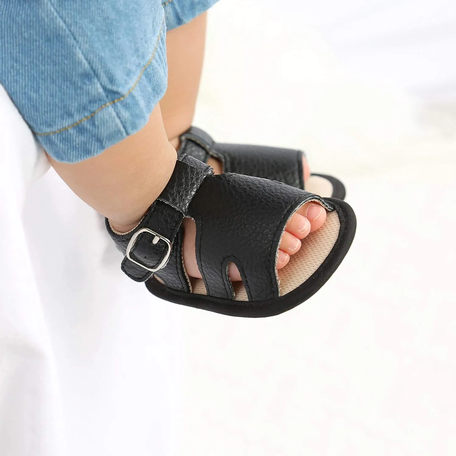 Girls Flat Baby Shoes Sole Boys Prewalker Sandals Soft Walking Rubber Non-Slip Baby Shoes Water Sandals for Girls