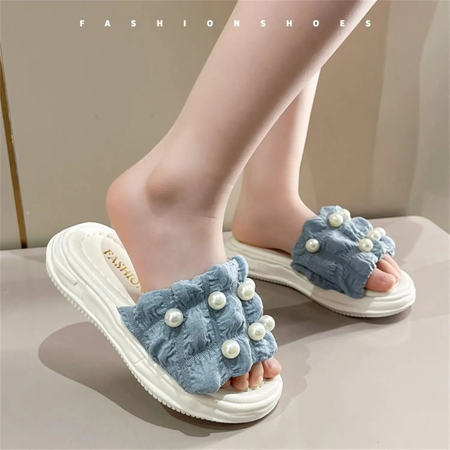 Girls PU Sandals Summer Outdoor Closed Toe Soft Rubber Sole Beach Water Shoes Dress Princess Slides for Girls Size 6