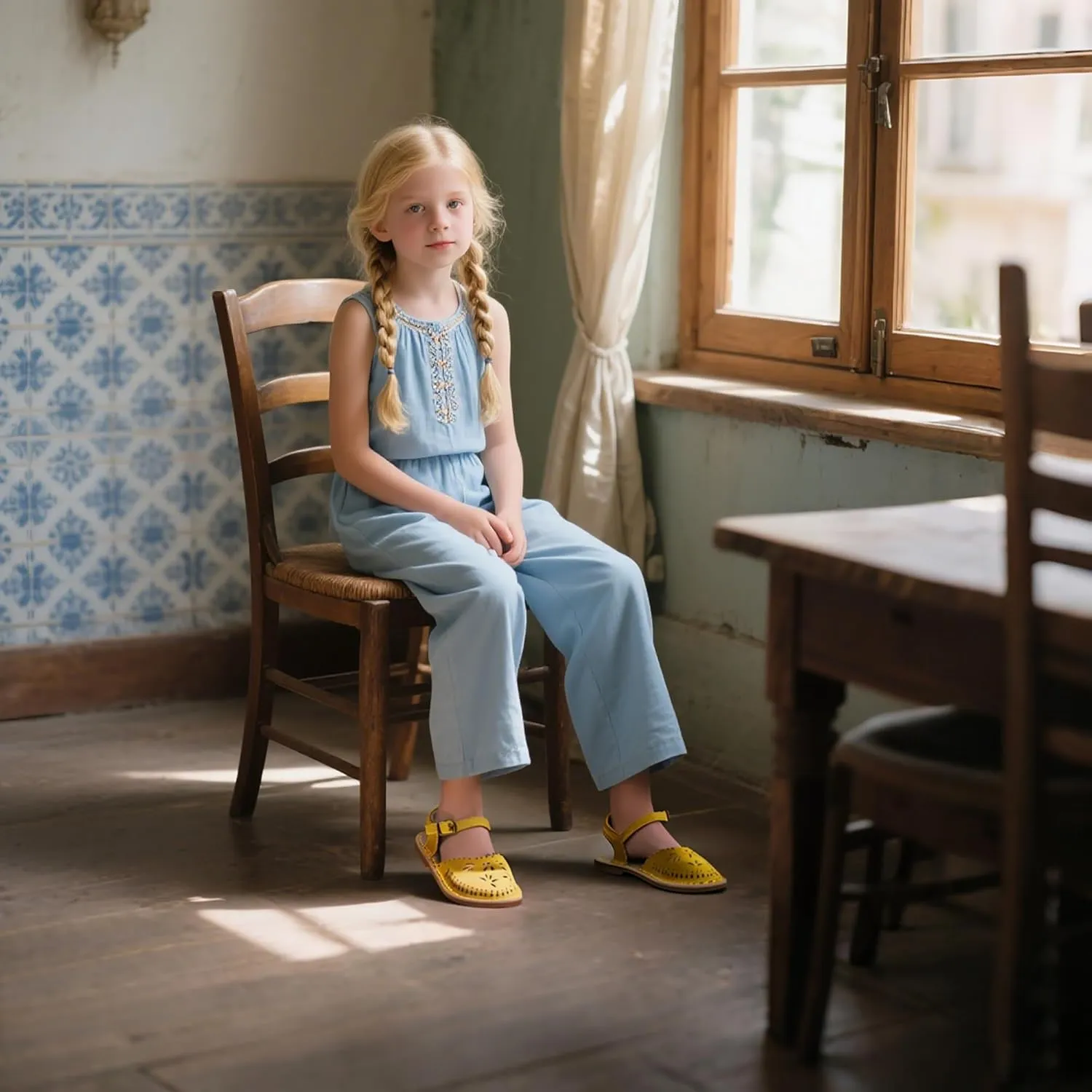 Girls Sandals 3-12 Years | Dressy & Play Shoes | Leather-Like for Outdoor School