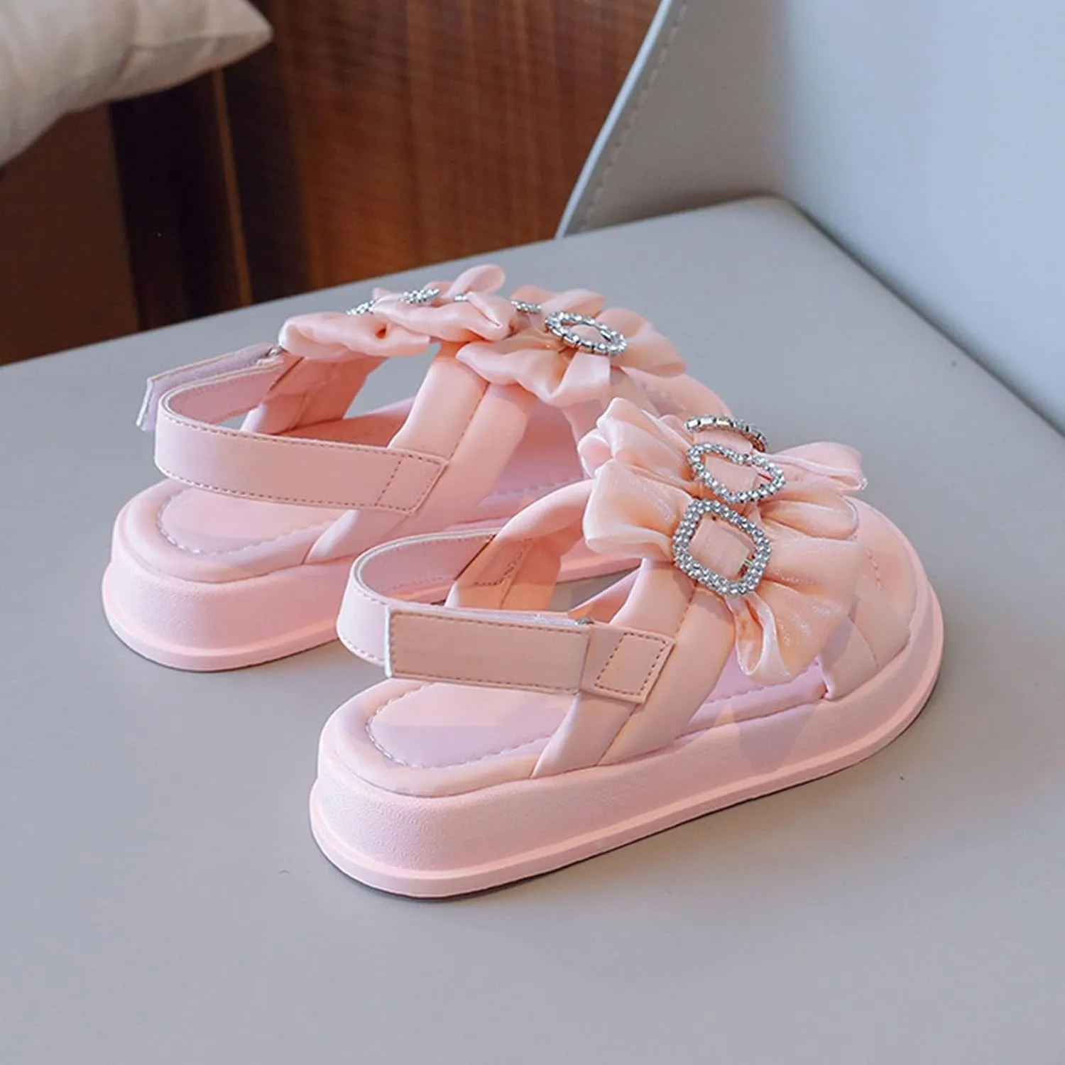 Girls' Sandals Summer Children's Soft Sole Shoes Fashion Girls Princess Shoes Baby Beach Baby Jelly Sandals for Girls