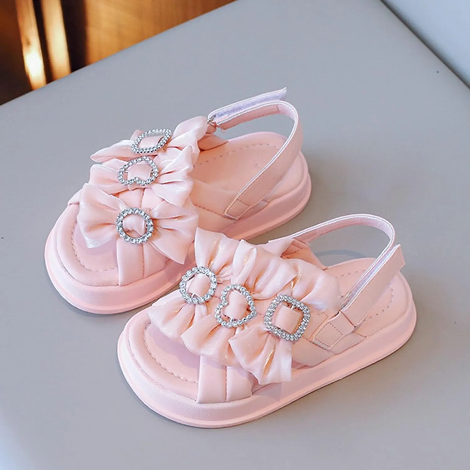 Girls' Sandals Summer Children's Soft Sole Shoes Fashion Girls Princess Shoes Baby Beach Baby Jelly Sandals for Girls