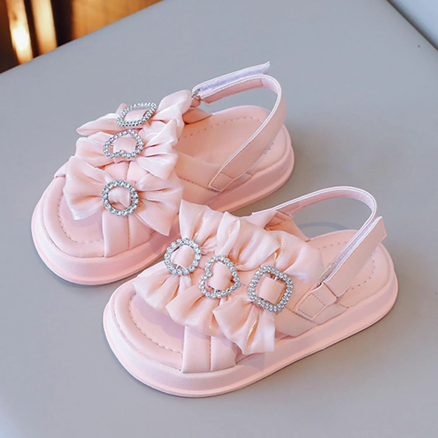 Girls' Sandals Summer Children's Soft Sole Shoes Fashion Girls Princess Shoes Baby Beach Baby Jelly Sandals for Girls
