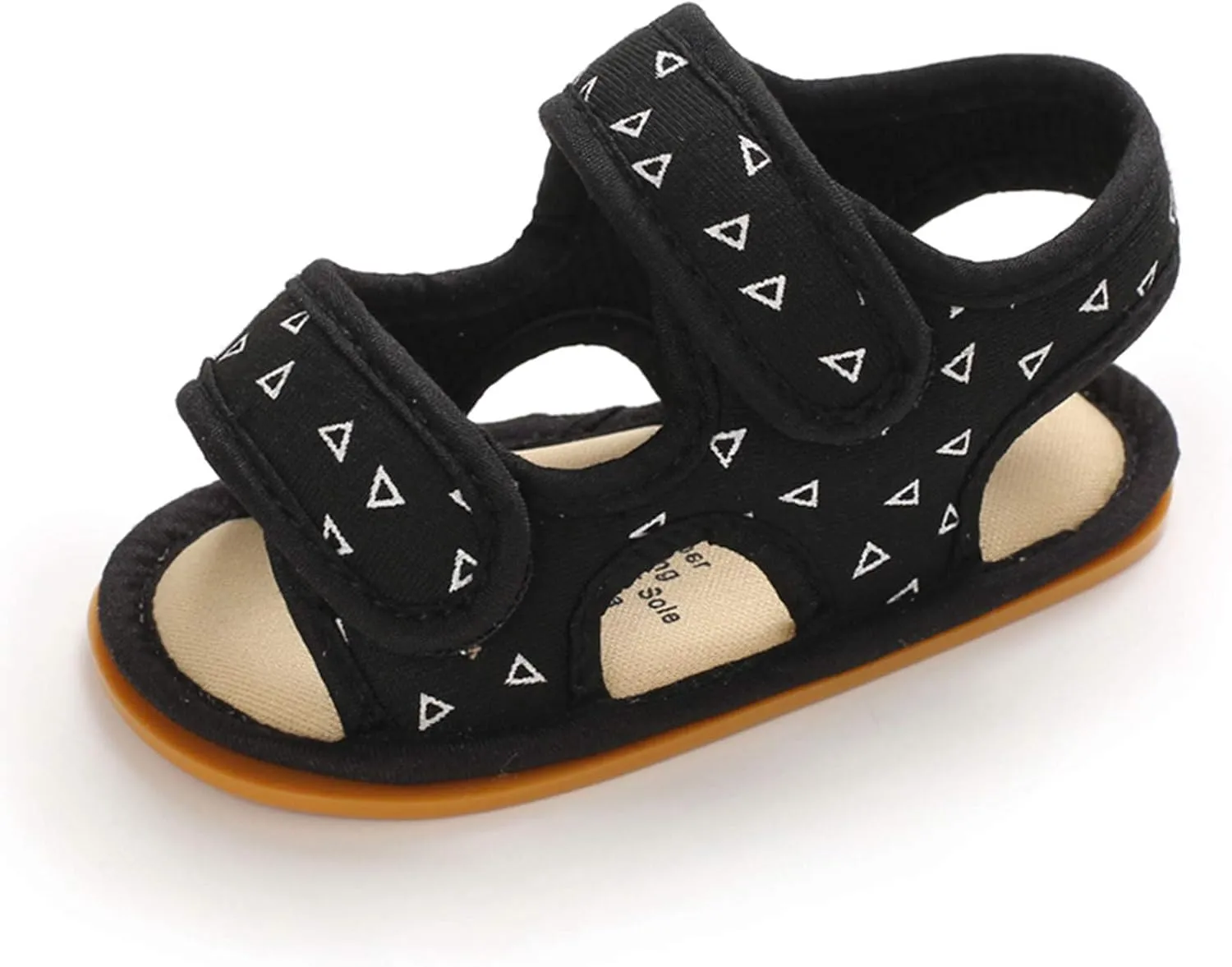 Girls Shoes Boys Baby Flat Rubber Walking Sole Prewalker Sandals Soft Non-Slip Baby Shoes Size 4 Toddler Girl Sandals