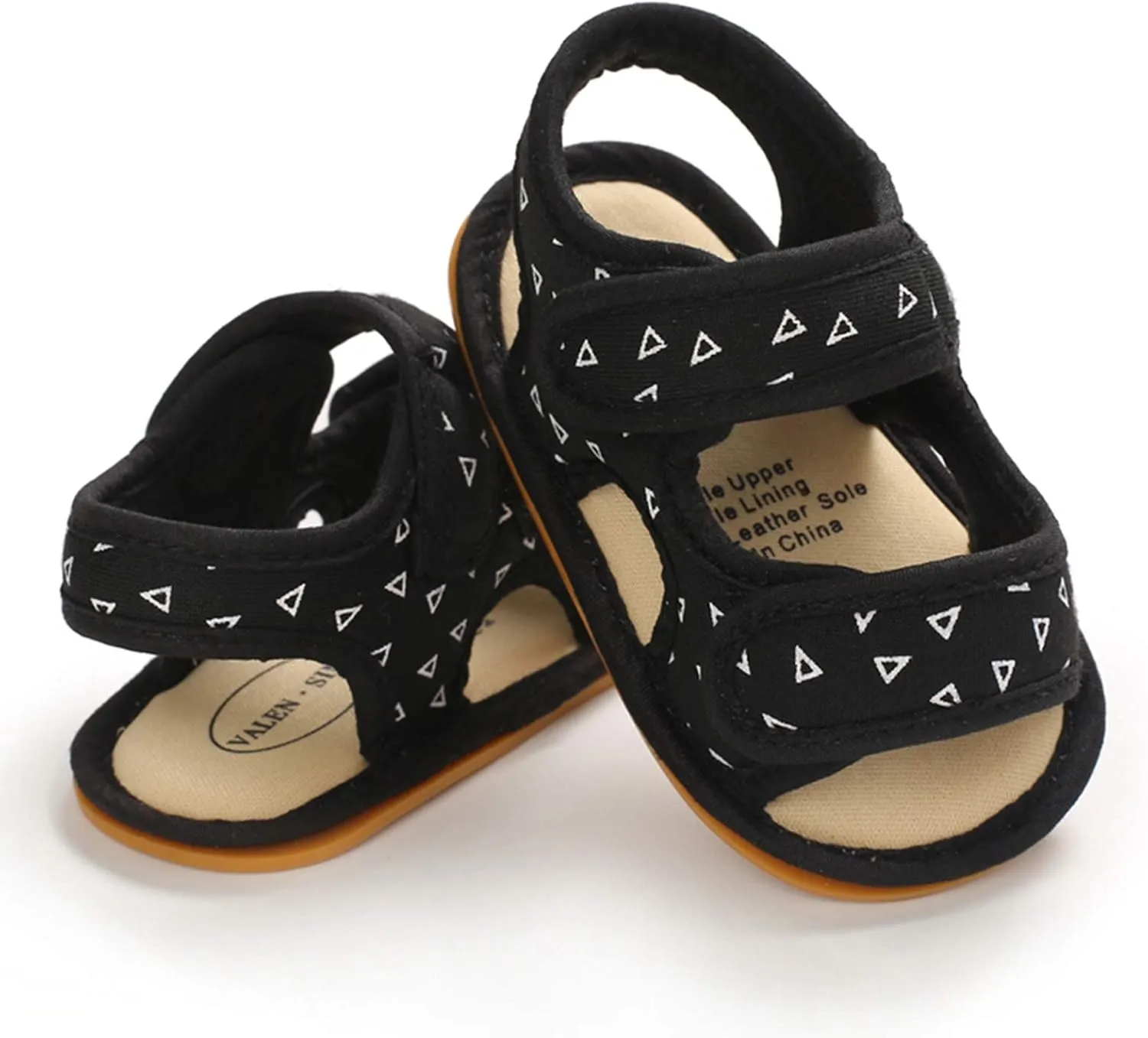 Girls Shoes Boys Baby Flat Rubber Walking Sole Prewalker Sandals Soft Non-Slip Baby Shoes Size 4 Toddler Girl Sandals