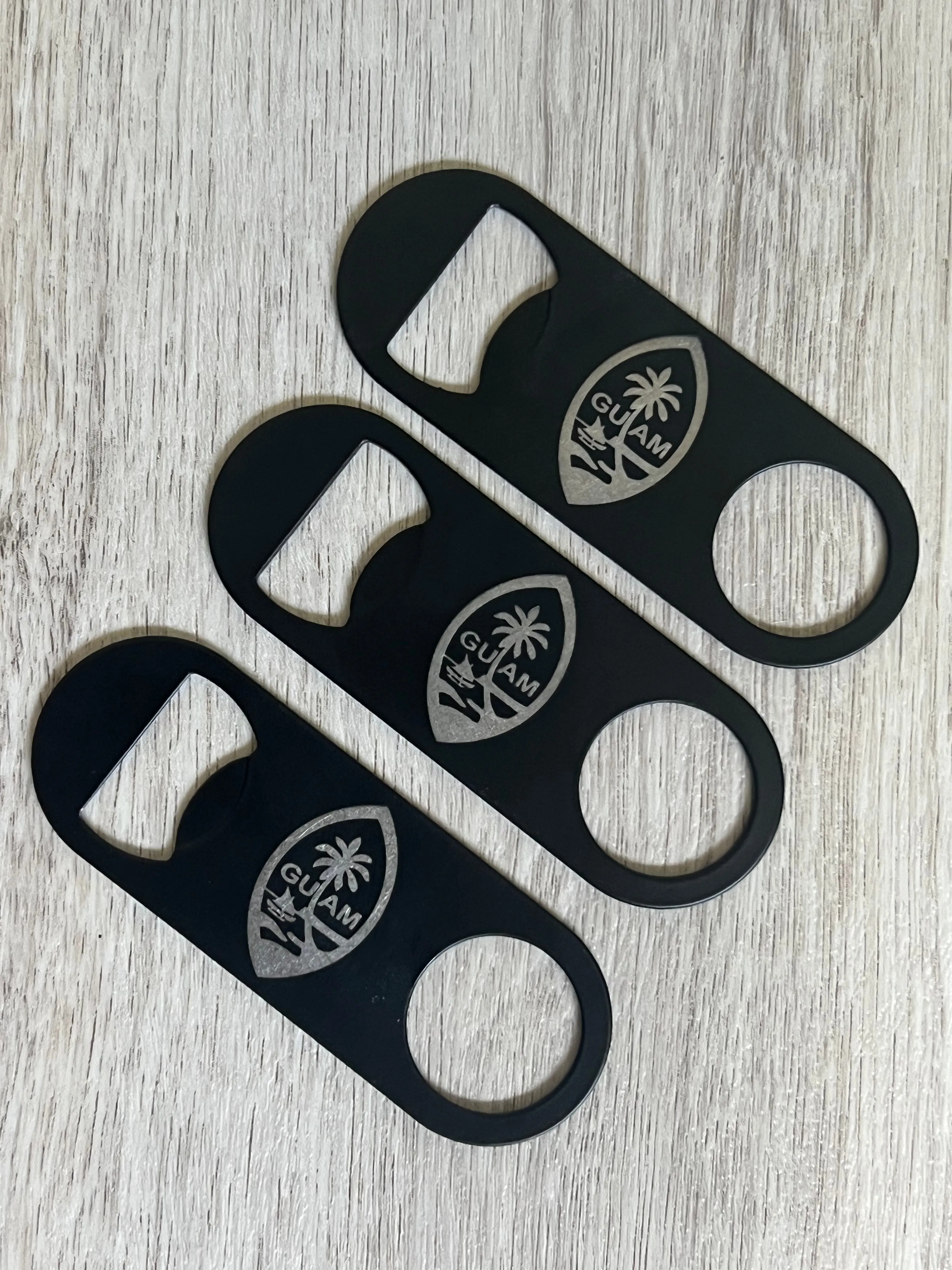 GUAM Engraved Bottle Openers