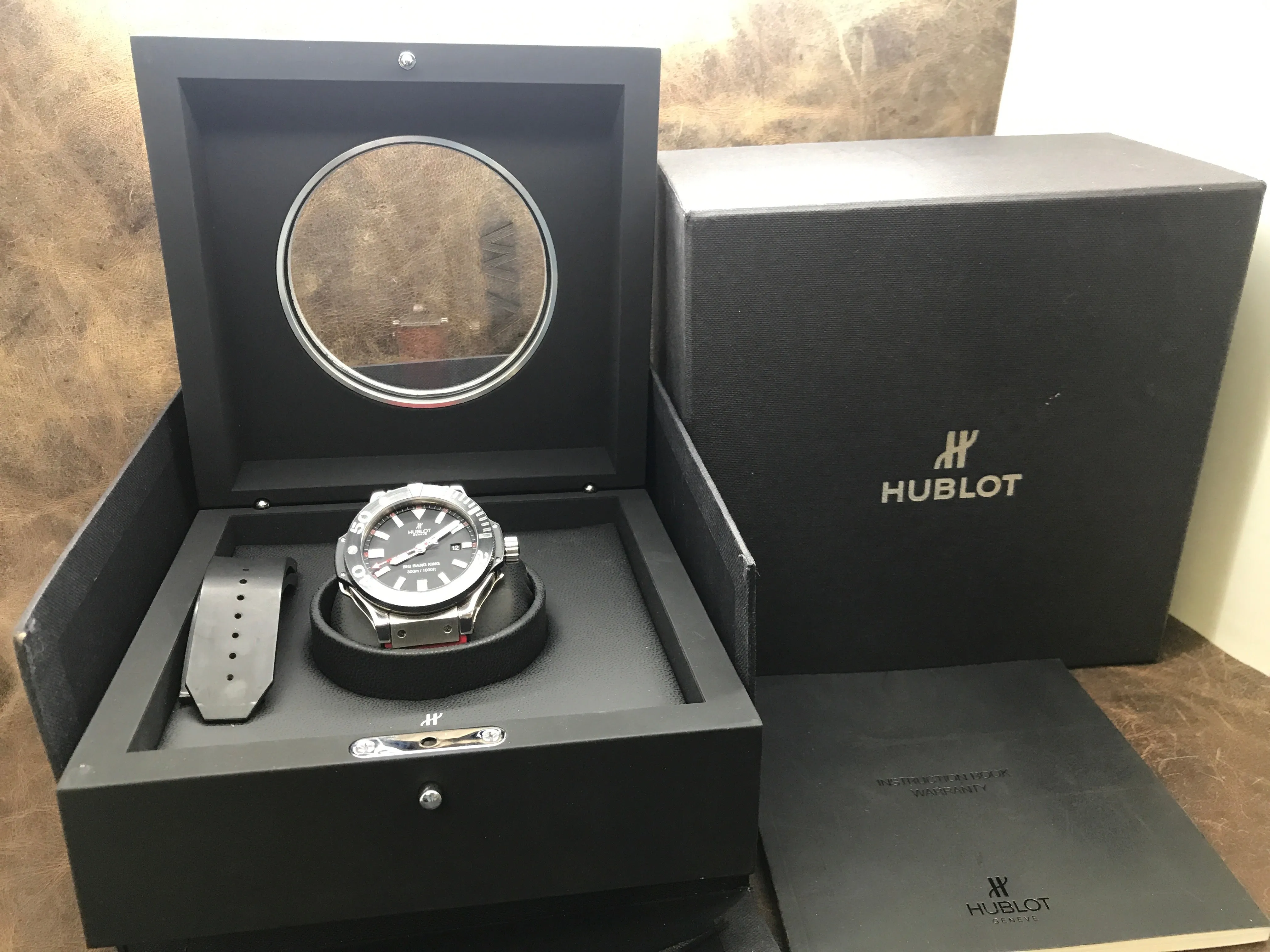 Hublot Big Bang King Palladium 322.LM.100.RX Black Dial Automatic Men's Watch