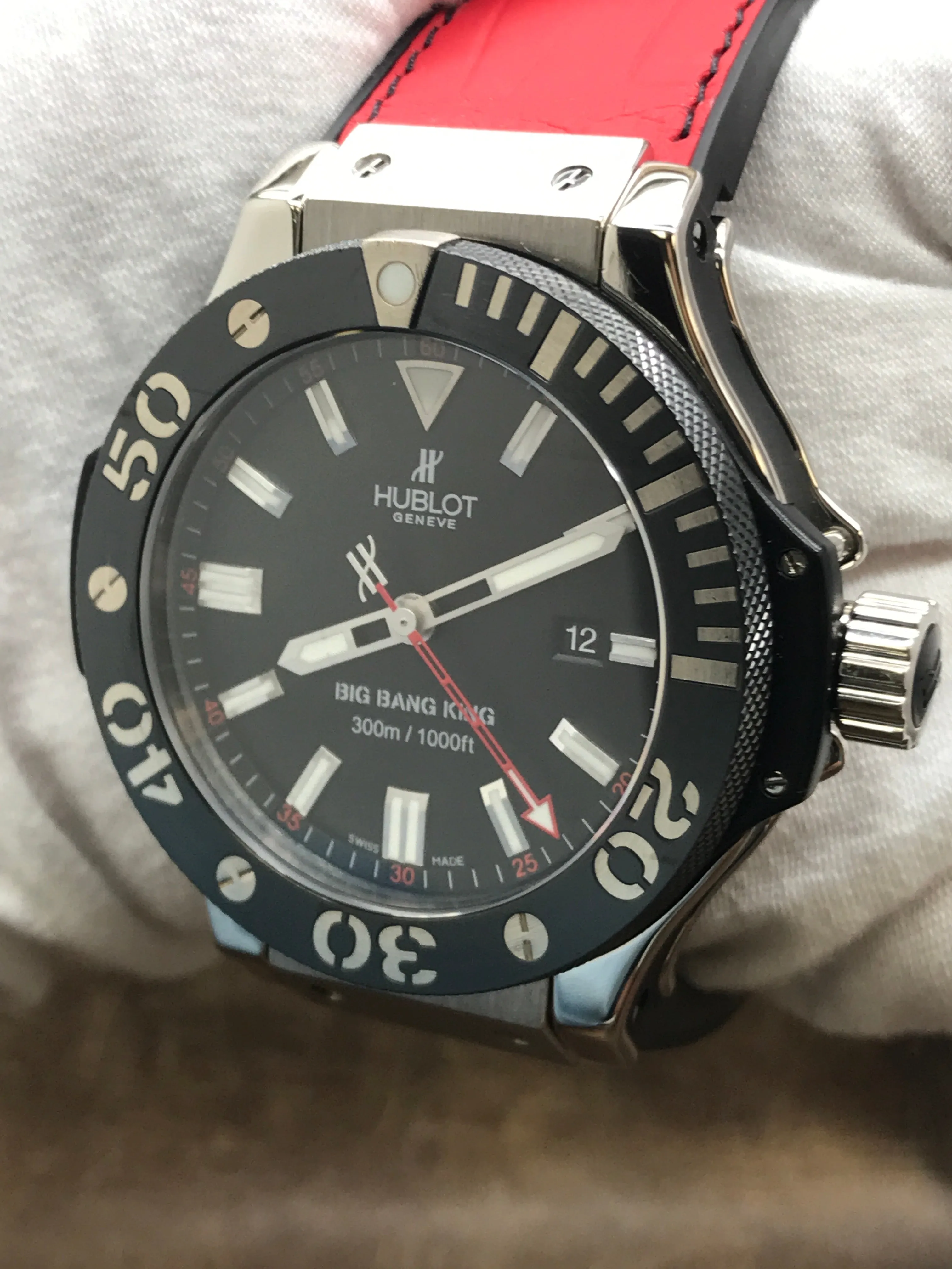 Hublot Big Bang King Palladium 322.LM.100.RX Black Dial Automatic Men's Watch