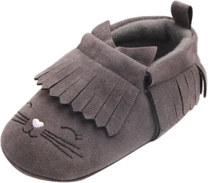 Infant Toddler Shoes Soft Sole Toddler Shoes Tassel Cute Cartoon Embroidery Princess Shoes Toddler Girls Sandals Size 10