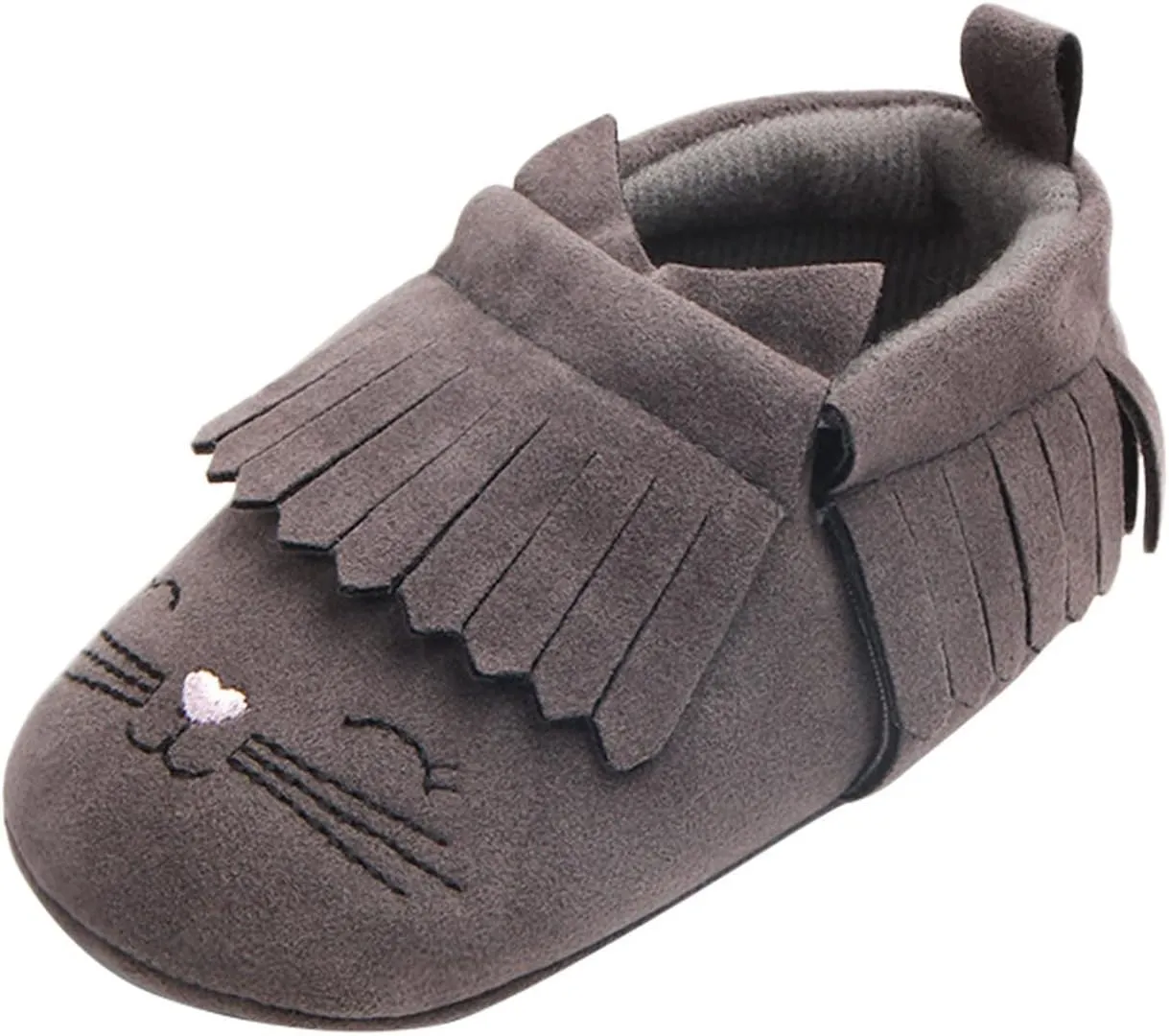 Infant Toddler Shoes Soft Sole Toddler Shoes Tassel Cute Cartoon Embroidery Princess Shoes Toddler Girls Sandals Size 10