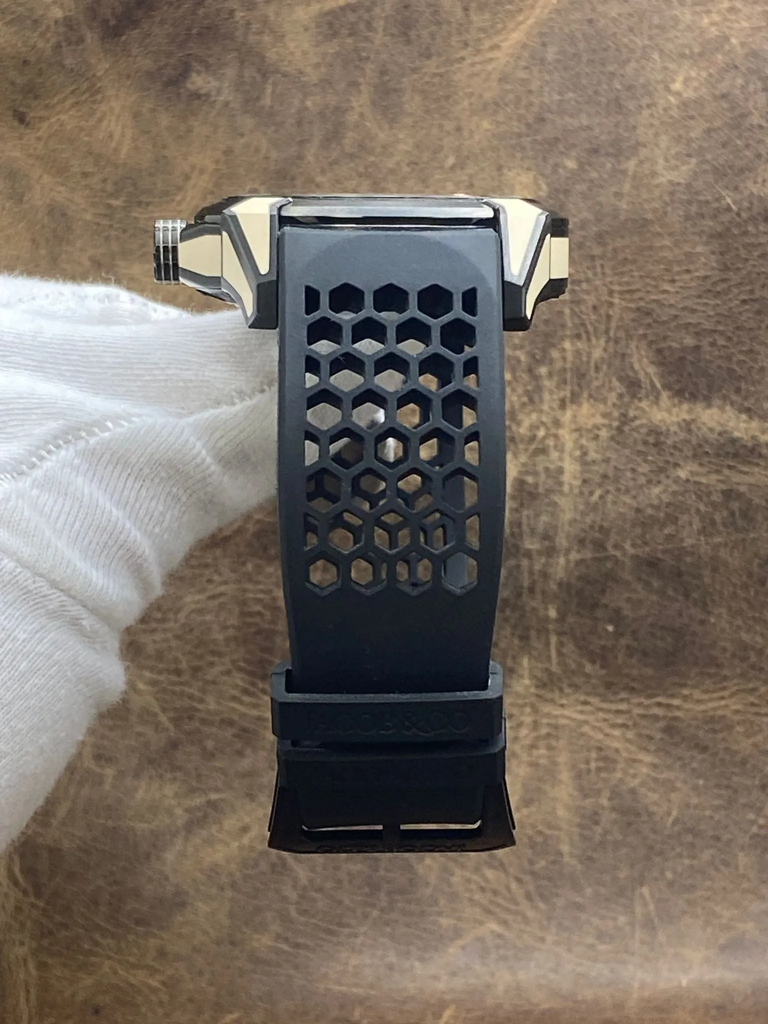 Jacob & Co Epic X Titanium 550.100.2 Skeleton Dial Manual wind Men's Watch