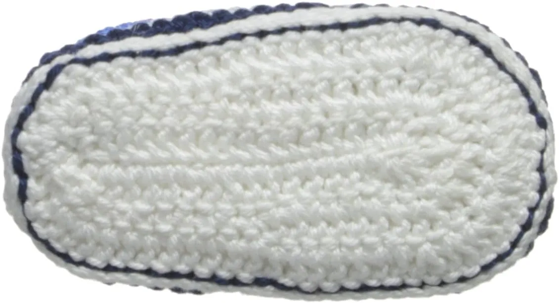 Jefferies Socks Baby-Boys Hand Crochet Deck Shoe Bootie