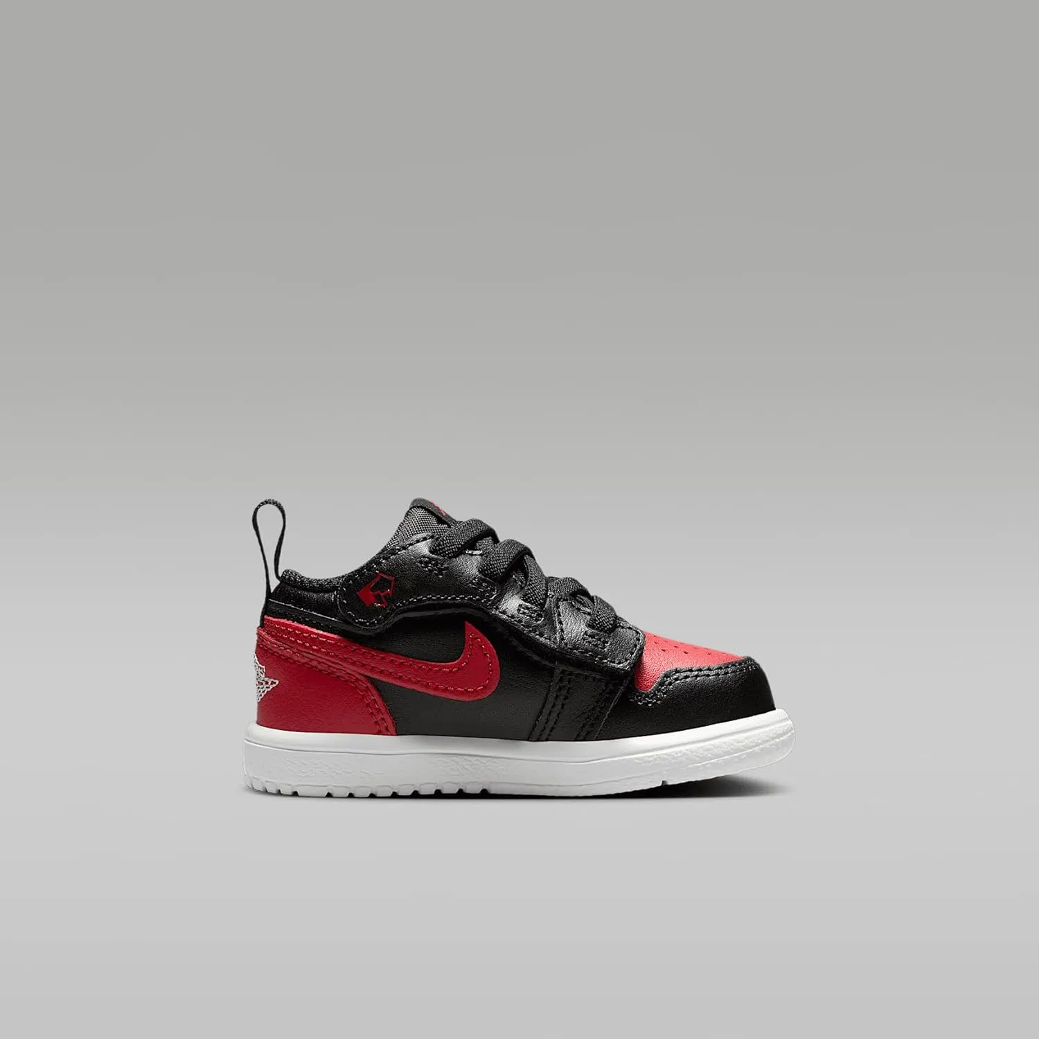 Jordan 1 Low Alt Baby/Toddler Shoes (DR9747-067, Black/Summit White/Varsity Red)