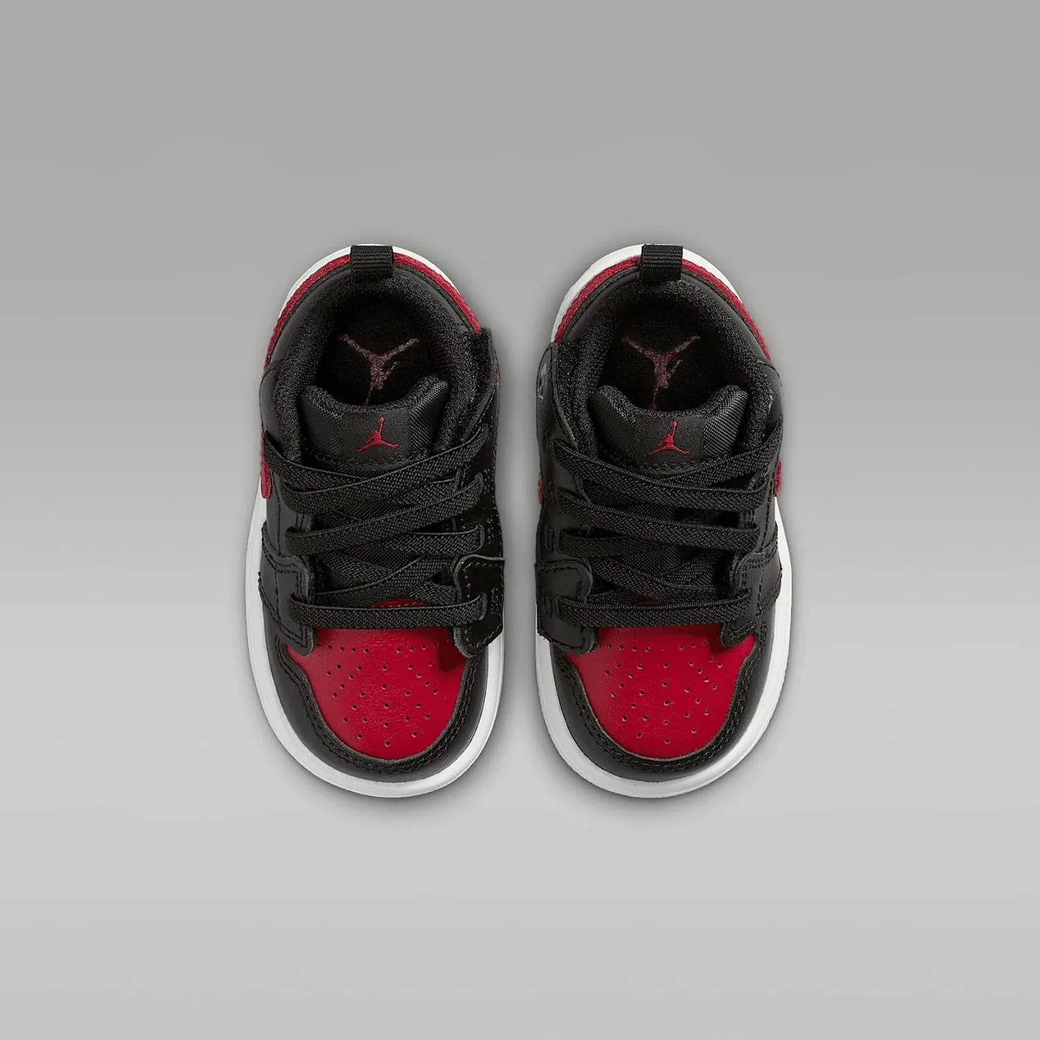 Jordan 1 Low Alt Baby/Toddler Shoes (DR9747-067, Black/Summit White/Varsity Red)