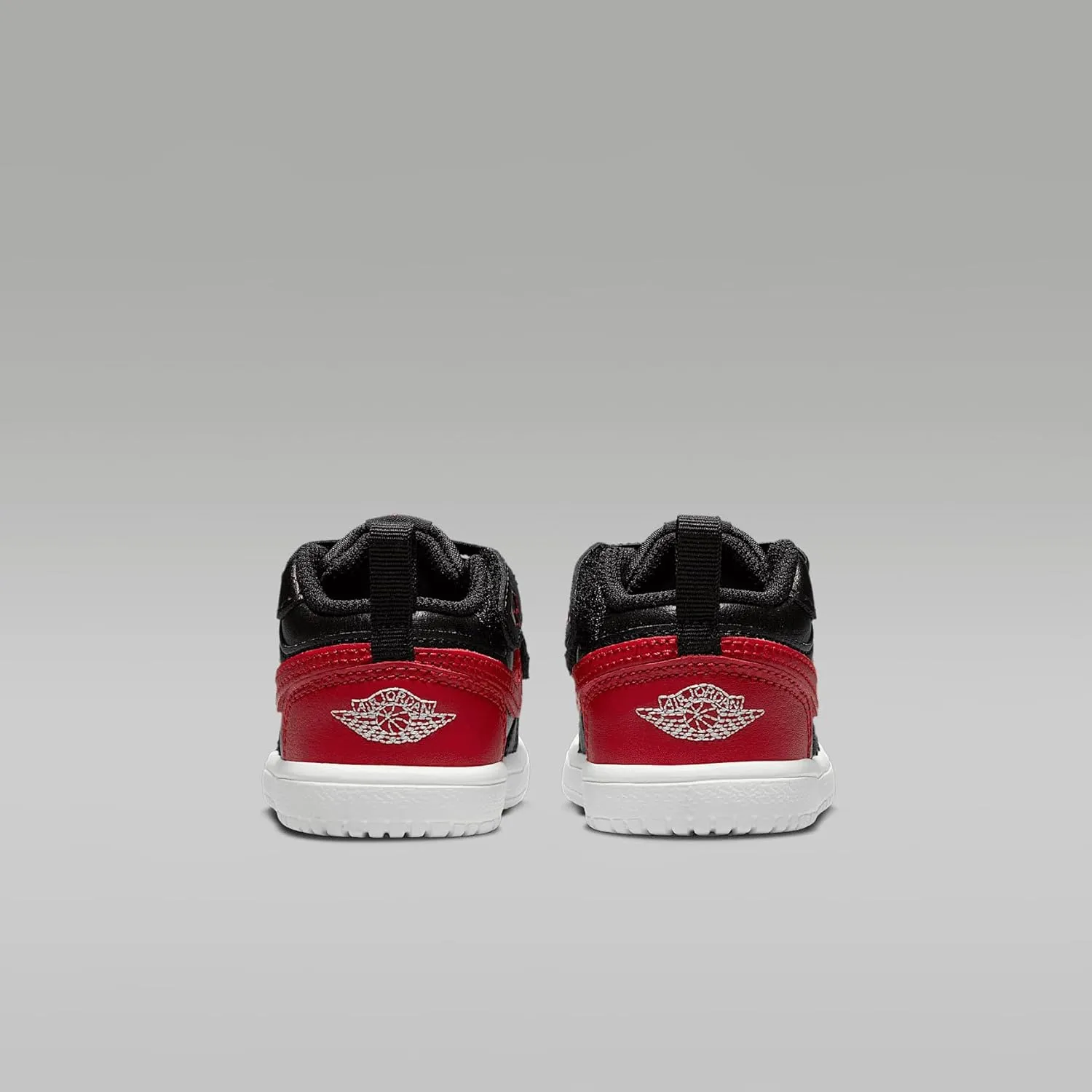 Jordan 1 Low Alt Baby/Toddler Shoes (DR9747-067, Black/Summit White/Varsity Red)