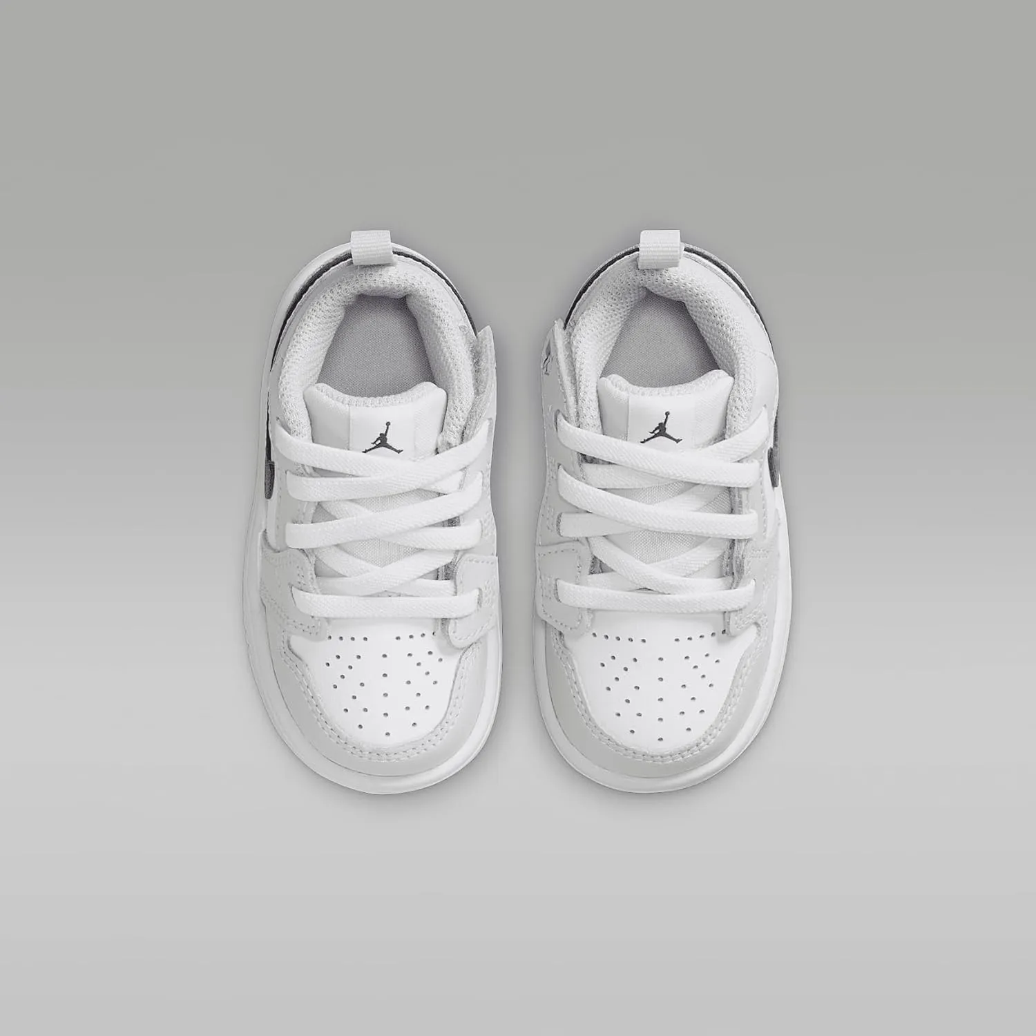 Jordan 1 Low Alt Baby/Toddler Shoes (DR9747-146, White/Neutral Grey/Gum Medium Brown/Midnight Navy)