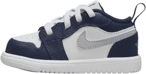 Jordan Toddler's 1 Low Alt White/Wolf Grey-Midnight Navy (DR9747 141) - 9