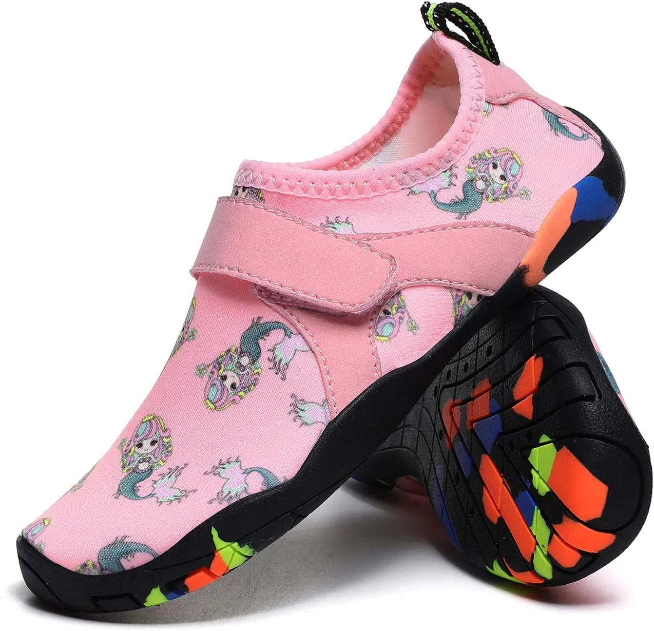 Kids Baby Swimming Shoes Soft Soles Boys Girls Diving Summer Jellies Shoes Barefoot Socks for Sport Beach Pool Swim