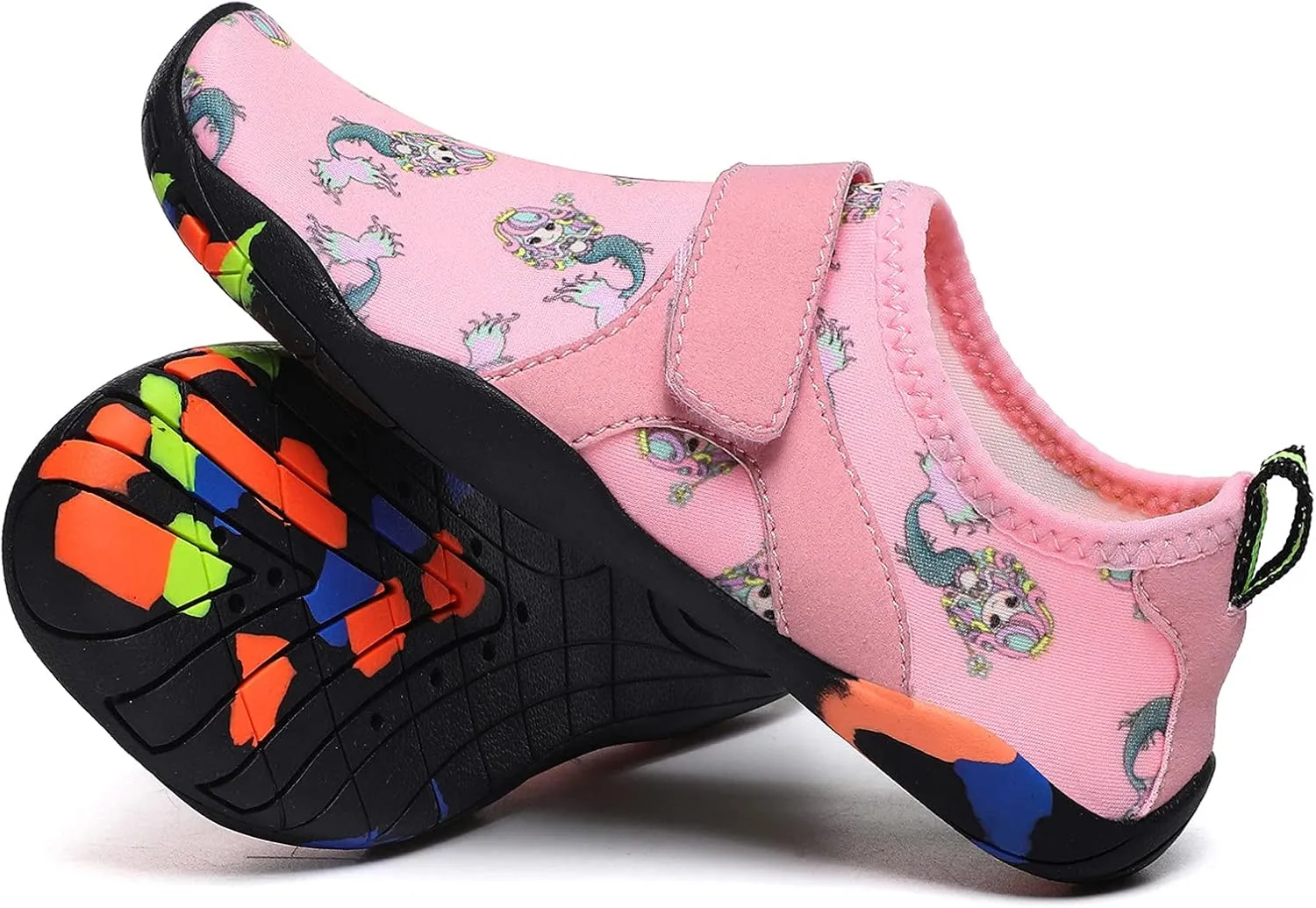 Kids Baby Swimming Shoes Soft Soles Boys Girls Diving Summer Jellies Shoes Barefoot Socks for Sport Beach Pool Swim