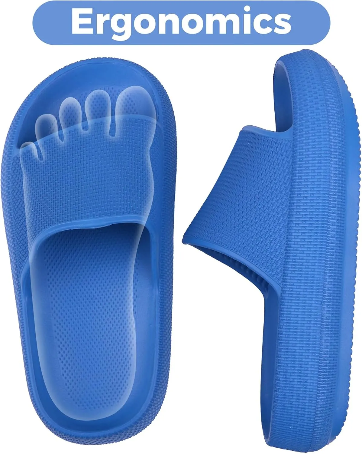 Kids Cloud Slides Boys Girls Flip Flops Slip On Beach Sandals Youth Pool Shower Shoes EVA Summer Slippers11 Little Kids - 6 Big Kids